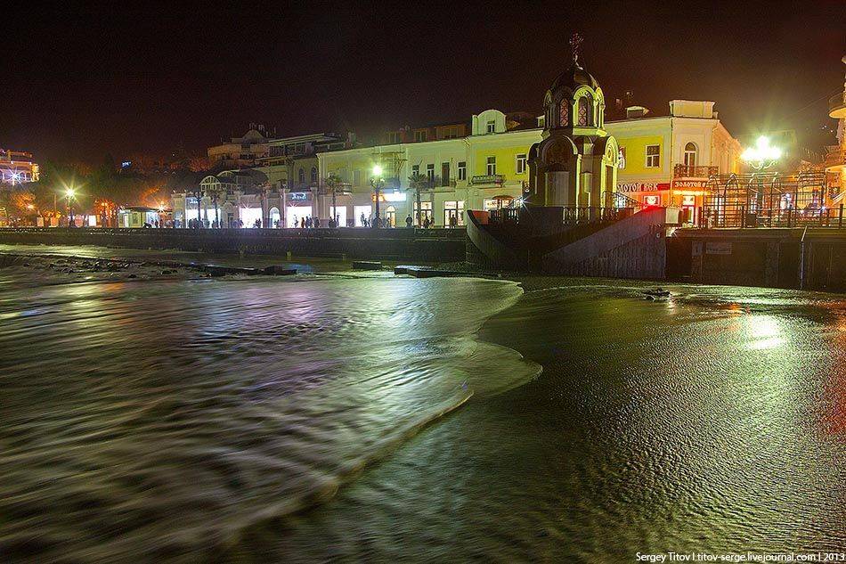 крым, море, шторм, волна, ялта, Serge Titov