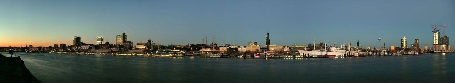 германия, гамбург, эльба,вечер, Игорь Дубровский