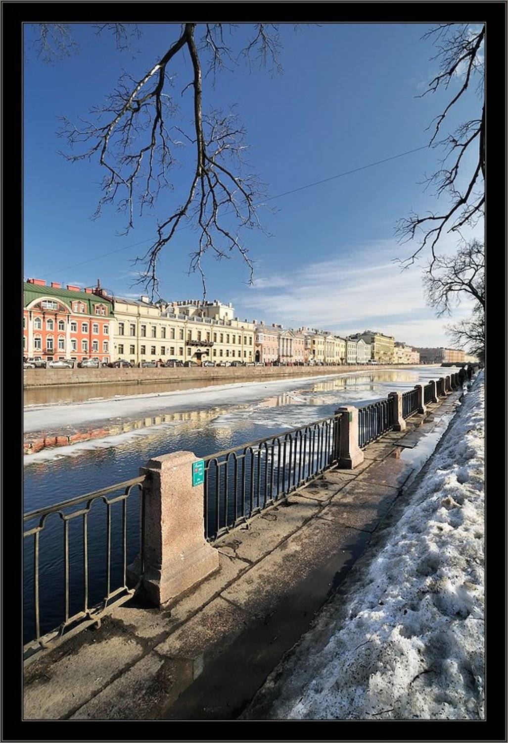 петербург, центр, фонтанка, весна, Kirill Shapovalov