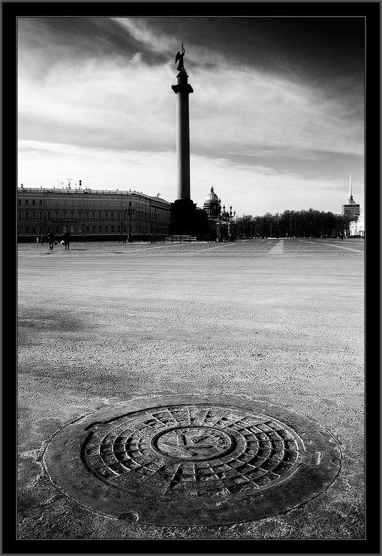 петербург, центр, дворцовая, блин, автограф, печать, чб Такой, вот, блин, автограф! :) #4 фото превью