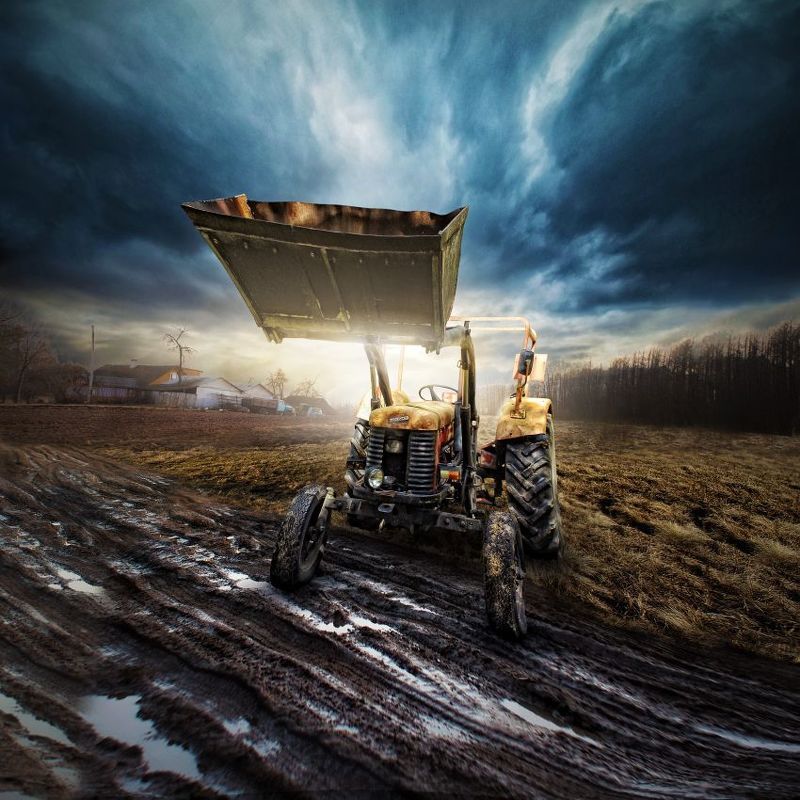 fun, humour, tractor, gangsta, rusty, rural Mr.Gangsta фото превью