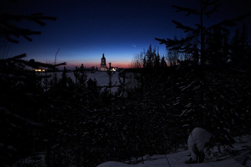 Наблюдая за кометой Panstarrs фото превью