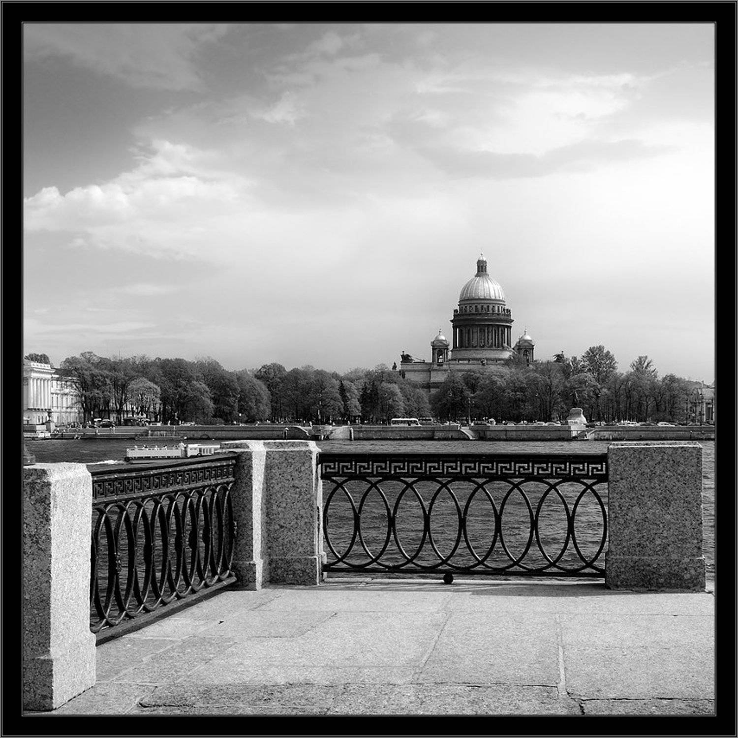 петербург, центр, исакий, нева, набережная, чб, квадрат, Kirill Shapovalov