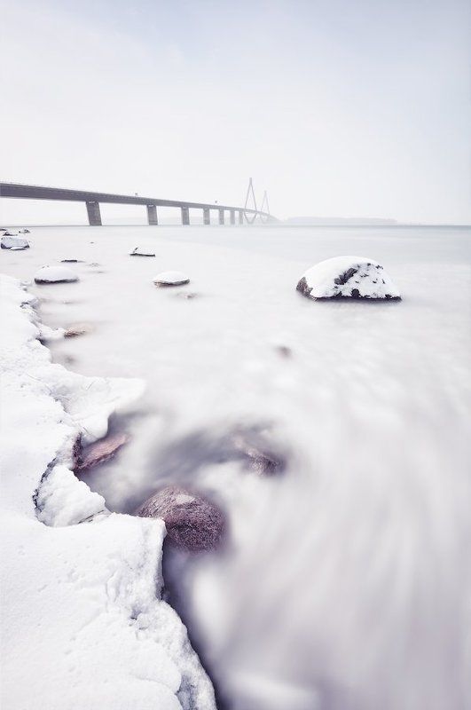 длинная выдержка, дания, мост Облачные Воды фото превью