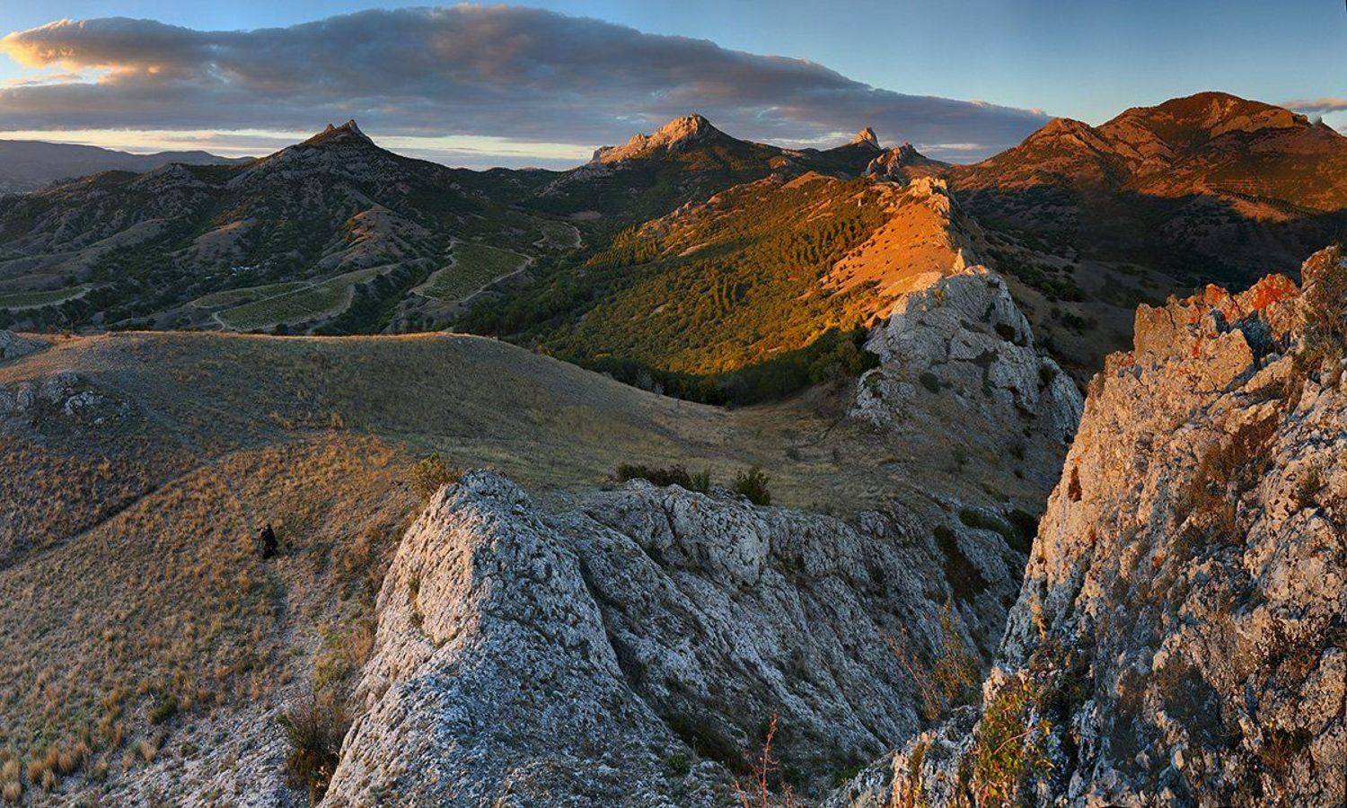 облака, небо, пейзаж, горы, крым,, Сергей Шульга