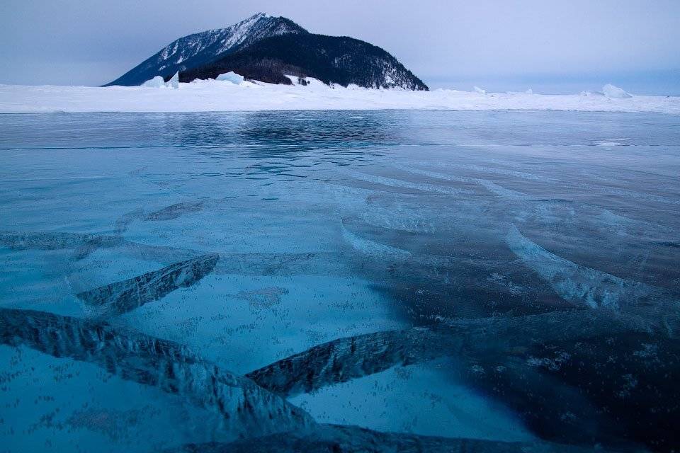лед, байкал, баргузинский залив, полуостров святой нос, Алексей Харитонов
