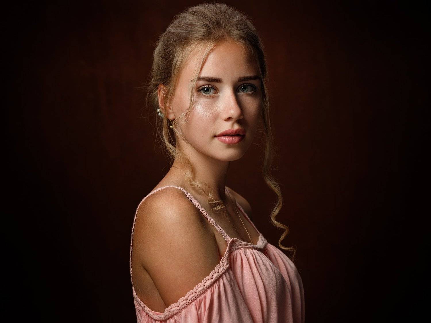 портрет, девушка, Сергеев Сергей