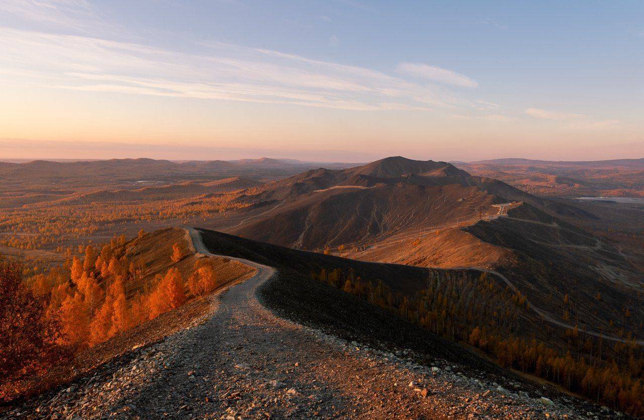 осень, горы, Евгений Гецев