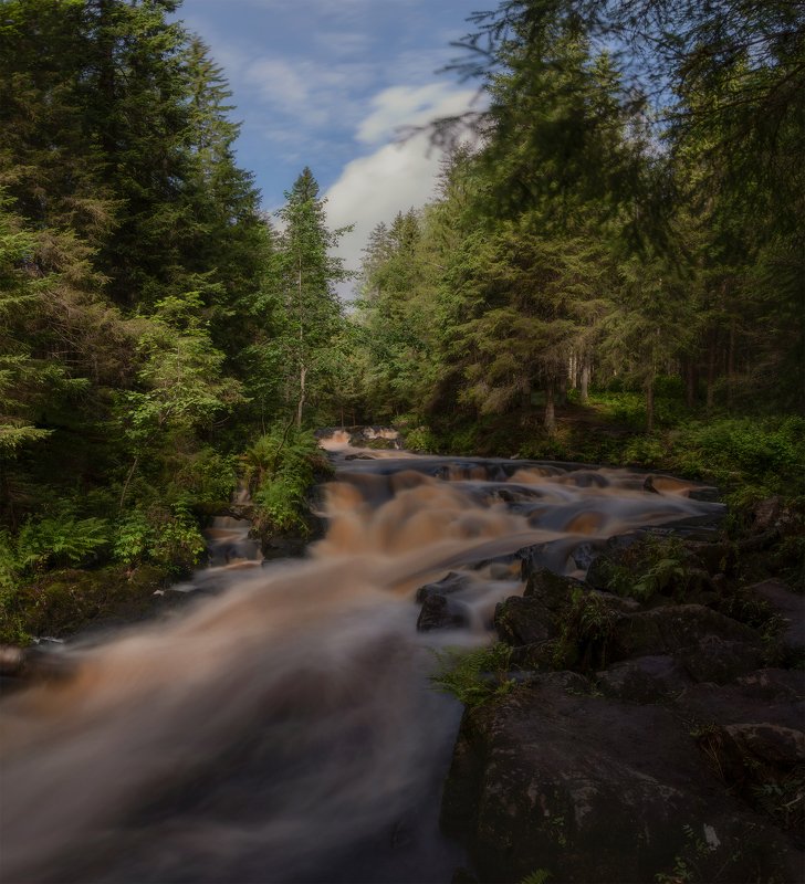 водопад, река, Карелия, природа, день, лето, пейзаж, Север, красота, Россия Тропа водопадов фото превью