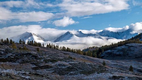 Курайский хребет...