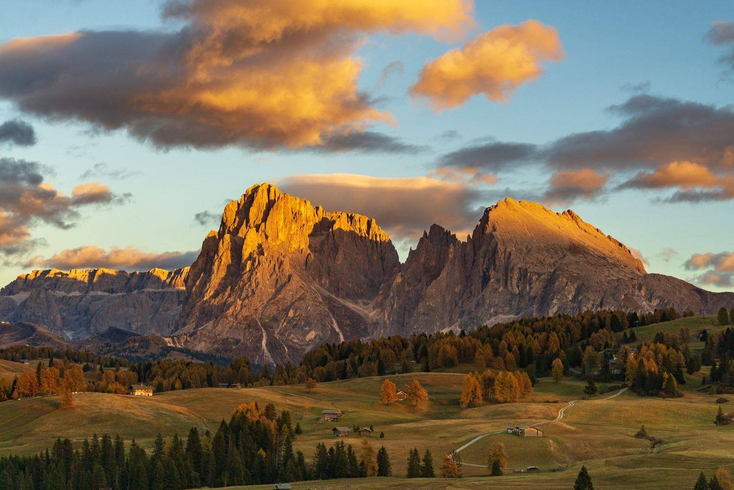 доломиты, осень, Исаков Дмитрий