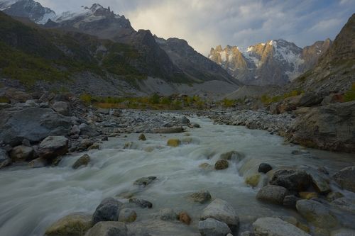 Рассвет в горах