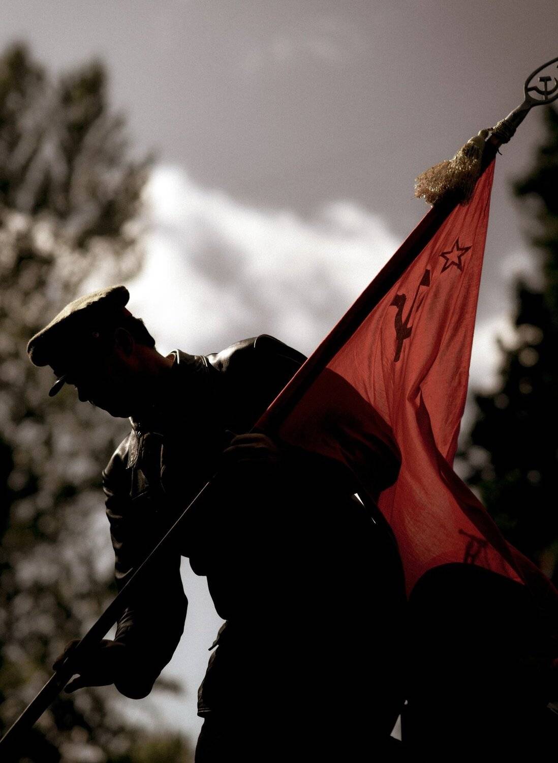 patriotism, day, uniform, military, parade, red, war, victory, street, pride, banner, outdoor, Евгений Демидов