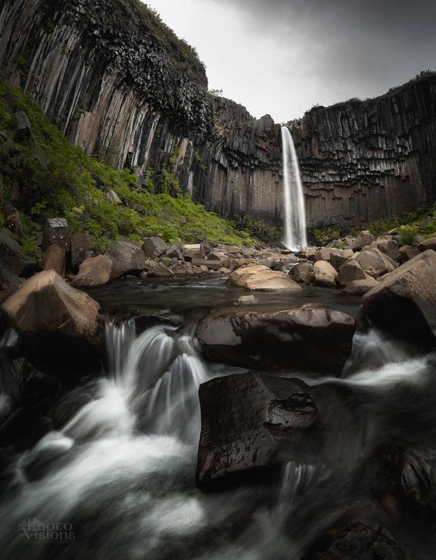 iceland,waterfall,falls,river,volcanic,basalt,rocks,icelandic,svartifoss Svartifoss, Iceland фото превью