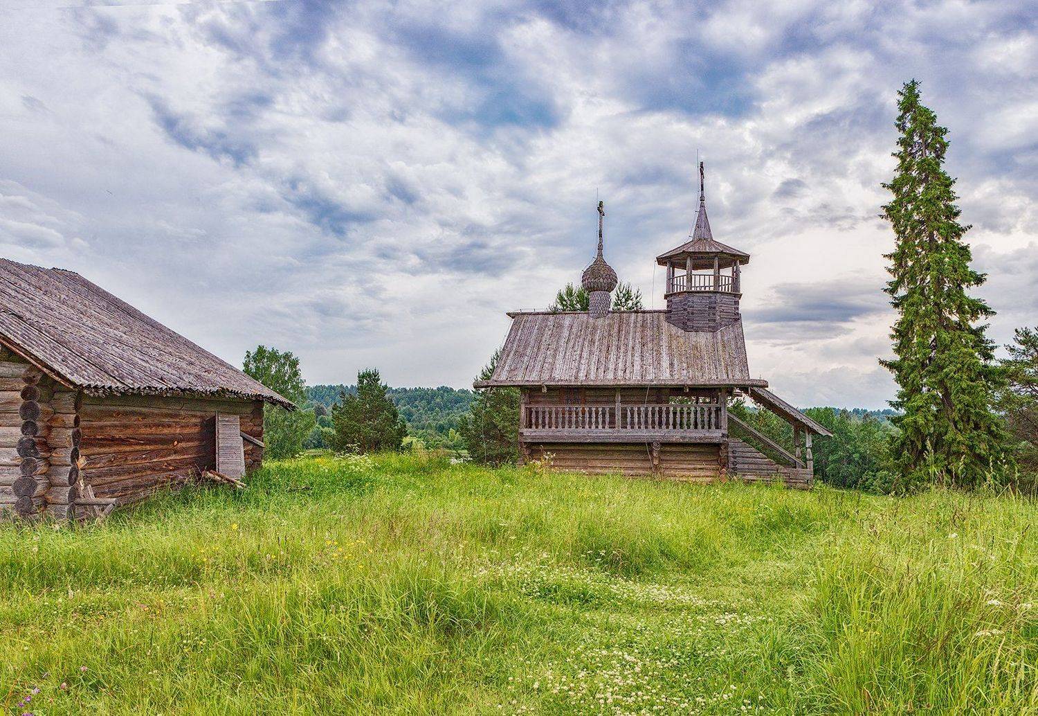 кенозерье, деревня, часовня, Владимир Липецких