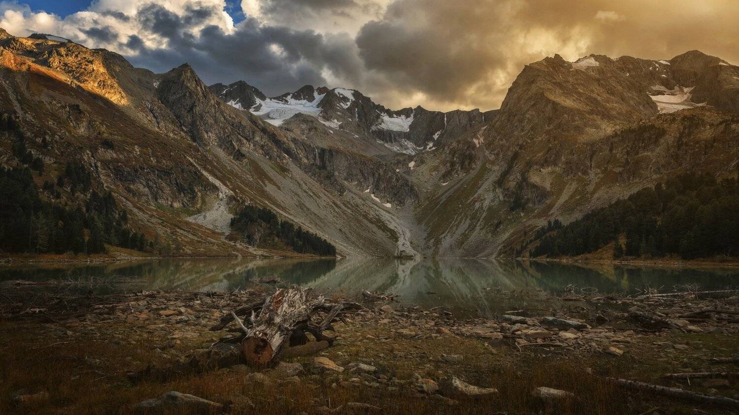 алтай, озеро, горы, лес, природа, закат, рассвет, красота, приключения, путешествие, Шевченко Николай