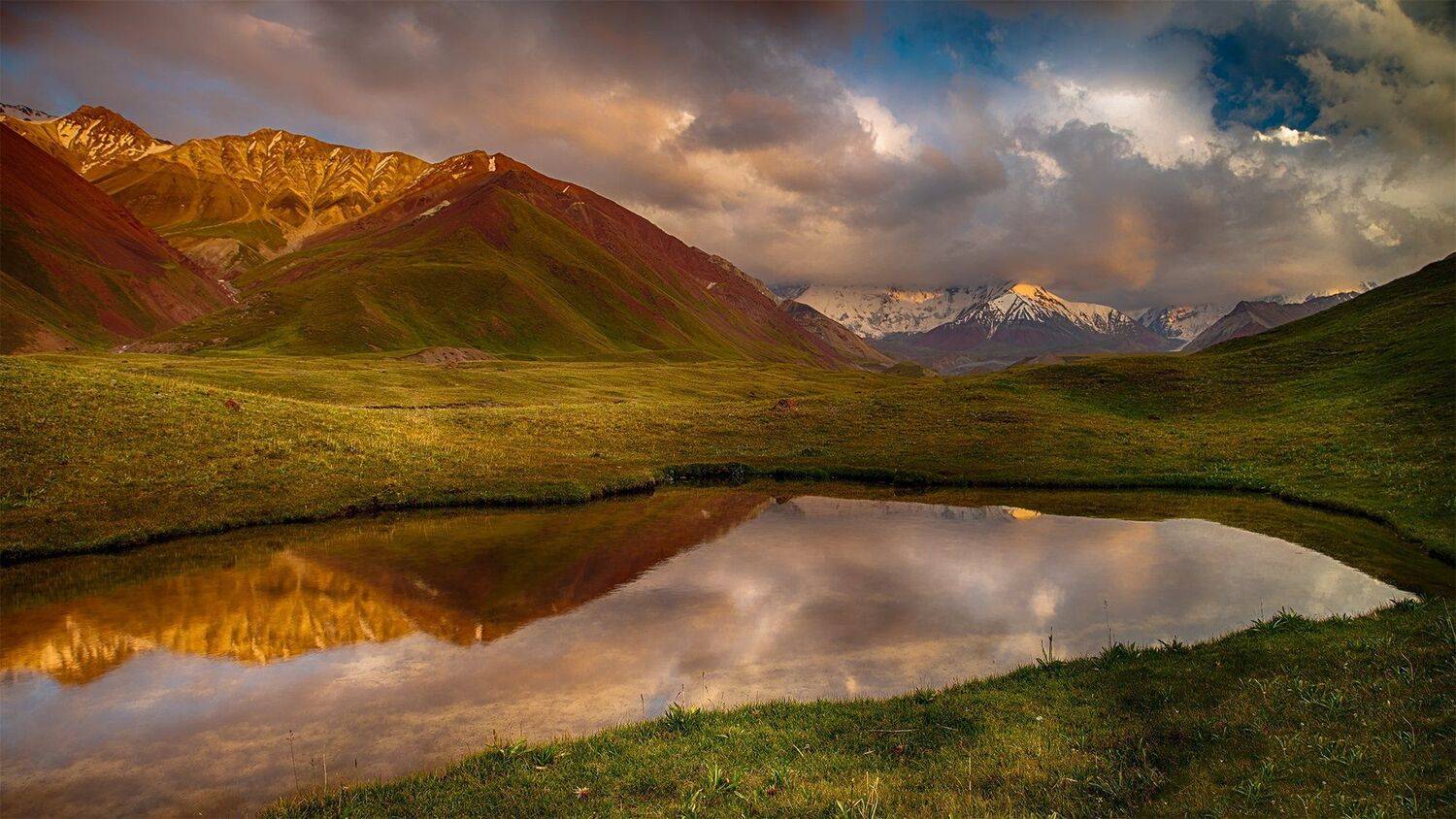 кыргызстан, горы, Элина Магалимова