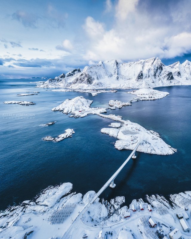 lofoten, norway, norge, drone, winter, mavic2pro, djimavic, outdoor, landscape Feeling Freedom фото превью