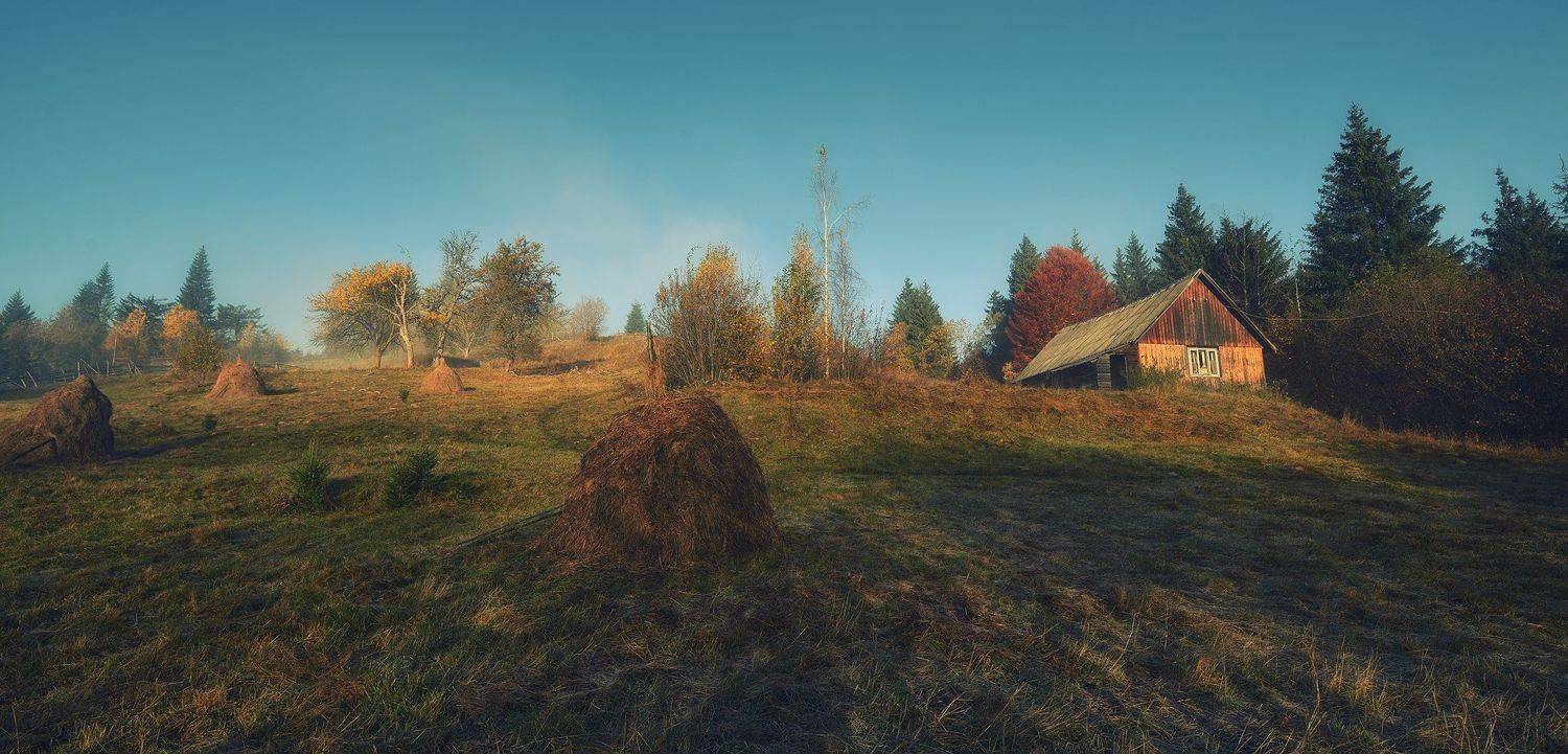 горы, изба, закарпатье, Вьюшкин Игорь