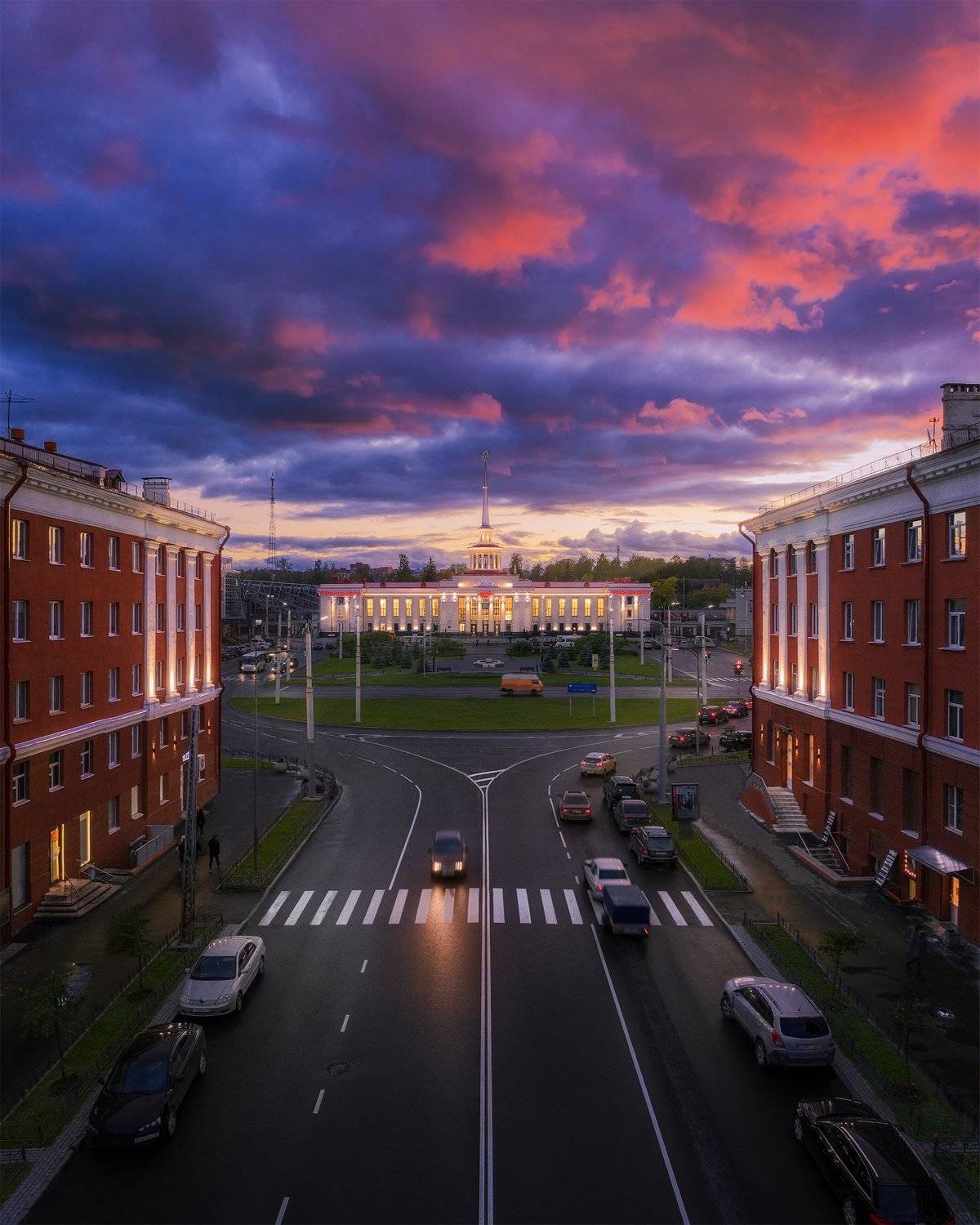 аэросъемка, карелия, петрозаводск, архитектура, пейзаж, Михаил Проскалов