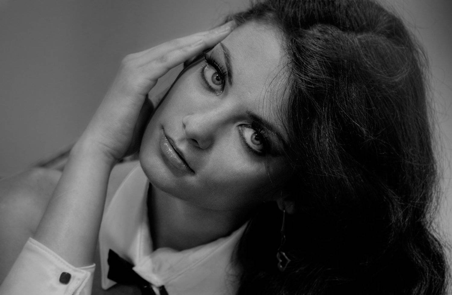 девушка,портрет,ч/б, Николай Бо