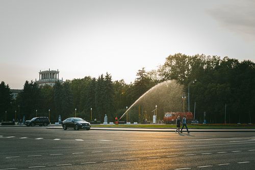 Жаркое лето в Москве