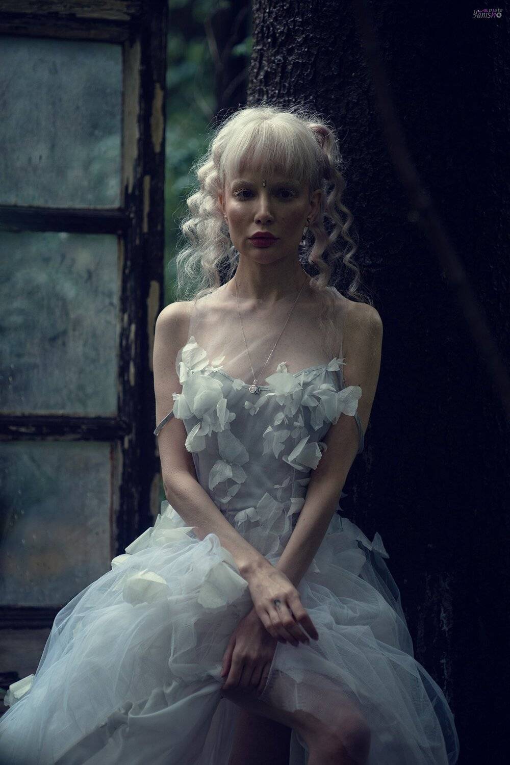 портрет, мистика, лес, девушка, сумерки, постановочное фото, артфото, Янина Ермакова